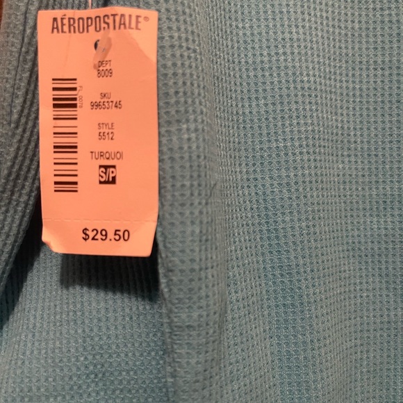 Blue long sleeve top - Picture 4 of 4